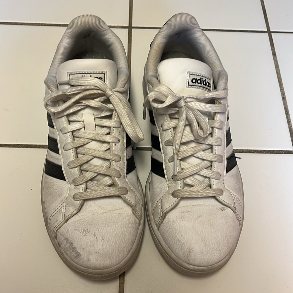 Adidas Grand Court Leather Sneakers - Picture 4 of 10